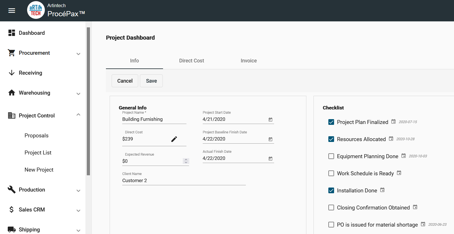Project Management - Artintech Software Solutions